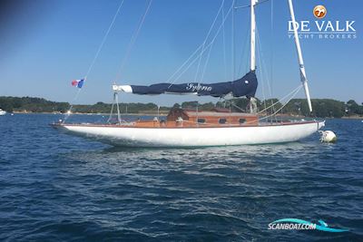 Burmester Seefahrtkreuzer 50M2 Windfall Segelbåt 1937, med Nanni motor, Frankrike