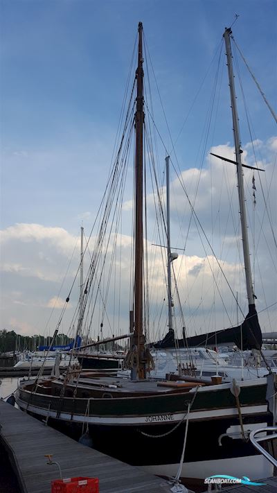 Bültjer Gaffelkutter Segelbåt 1951, med Volvo Penta MD 29 motor, Tyskland