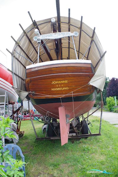 Bültjer Gaffelkutter Segelbåt 1951, med Volvo Penta MD 29 motor, Tyskland