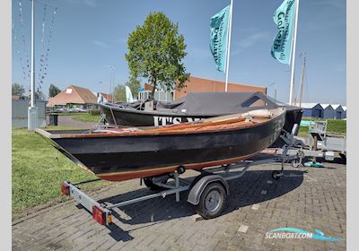Cornisch Crabber Coble (met Trailer) Segelbåt 1980, Holland