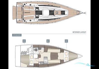 Dehler 34 Neuboot auf Bestellung Segelbåt 2023, med Yanmar motor, Tyskland