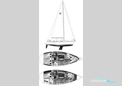 Dufour 36 Classic Segelbåt 2001, Holland