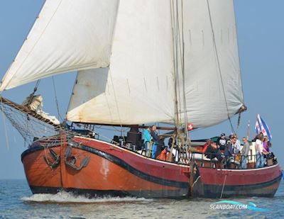 Friese Zeiltjalk 24.70 Segelbåt 1904, med 2010 motor, Holland