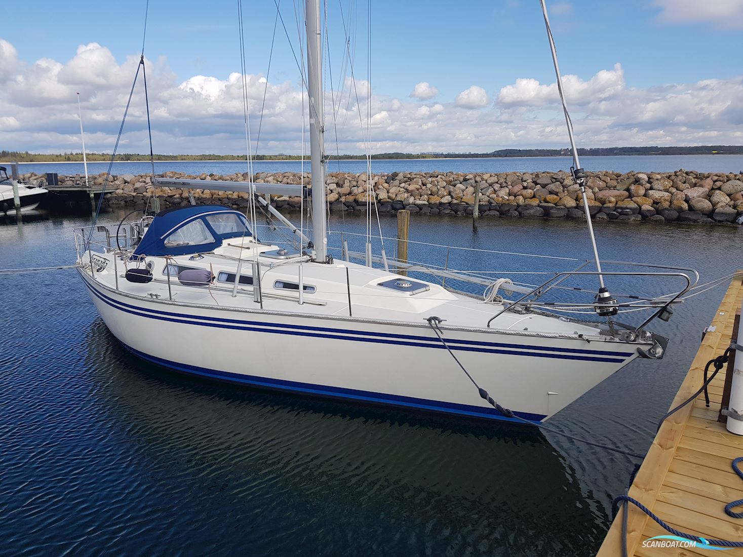 Granada 375 (Atlantica) Segelbåt 1988, med Volvo Penta 2003 motor, Danmark