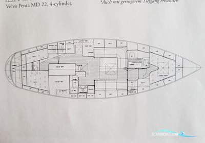 Hallberg Rassy 39 Segelbåt 1999, med Volvo Penta MD 22 motor, Tyskland