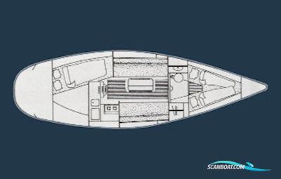 Hanse 291 Segelbåt 1996, med Volvo Penta 2010B motor, Tyskland