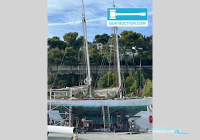 Hansen Gaff Schooner Segelbåt 1894, med Unknow motor, Italien