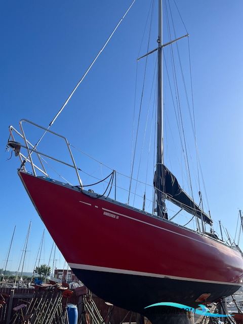 Hinrichsen 34 Segelbåt 1978, med Yanmar YM30 30 hk (2004) motor, Danmark