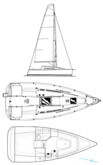 Jeanneau Sun Fast 26 Segelbåt 2003, Holland
