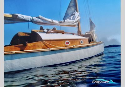 Jollenkreuzer Paul Böhling Werft Segelbåt 1930, med Yanmar 1GM10 motor, Tyskland