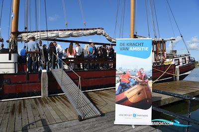 Klipper Driemast Klipper 37 M Segelbåt 1906, med Daf motor, Holland