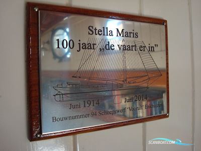 Klipper Zeegaande Zeilklipper 32 M Segelbåt 1914, med John Deere motor, Holland