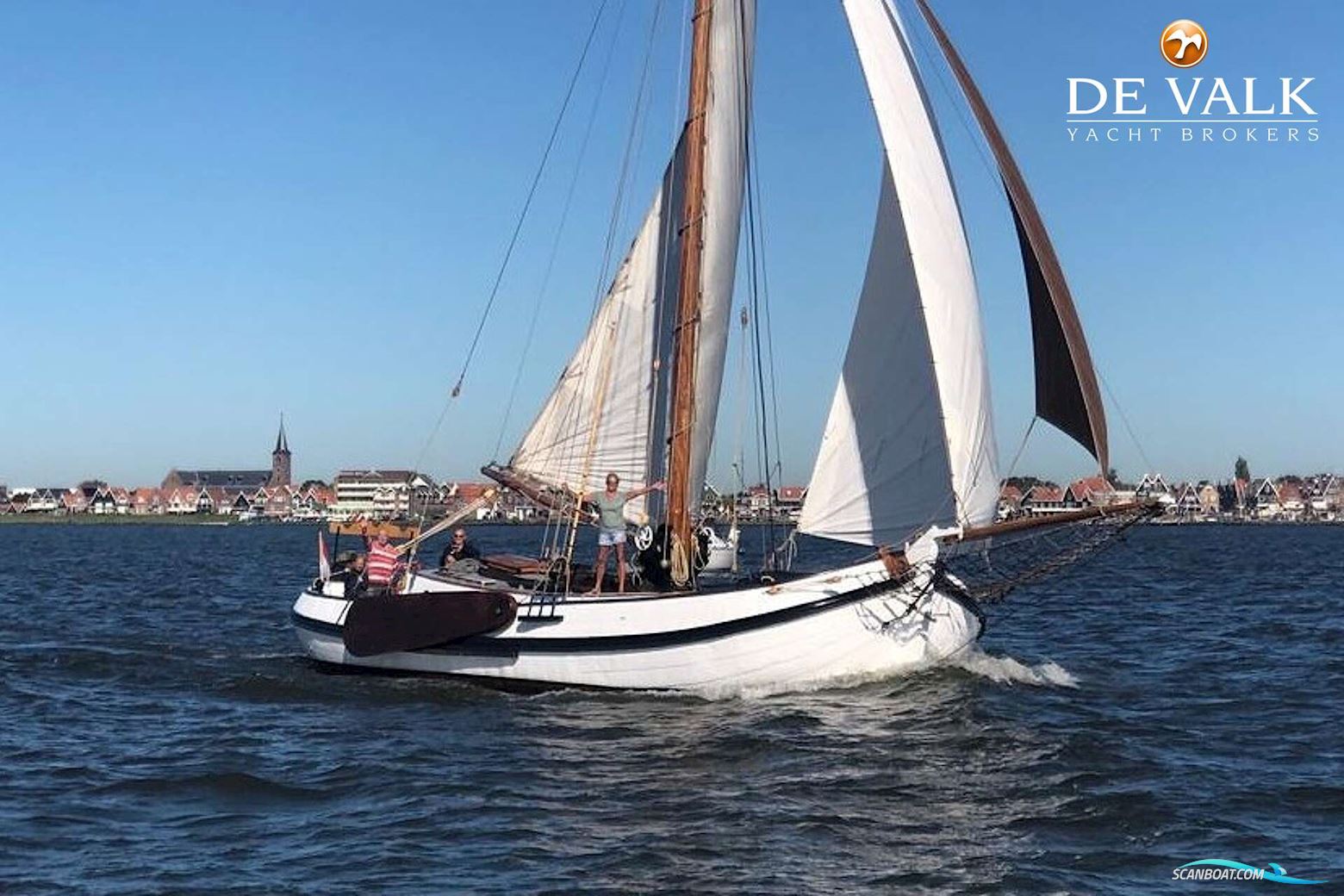 Lemsteraak 14.00 Segelbåt 1916, med Perkins motor, Holland