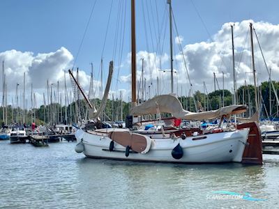 Lemsteraak De Hoop Lobith Segelbåt 1947, med Perkins motor, Holland