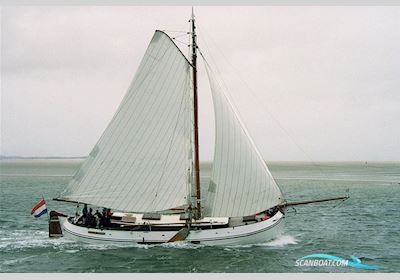 Lemsteraak Saeftinghe Roefuitvoering Segelbåt 1930, med Daf motor, Holland