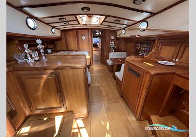 Lemsteraak Zilveren Zwaan - Hoek Design Roefuitvoering Segelbåt 1990, med Steyr motor, Holland