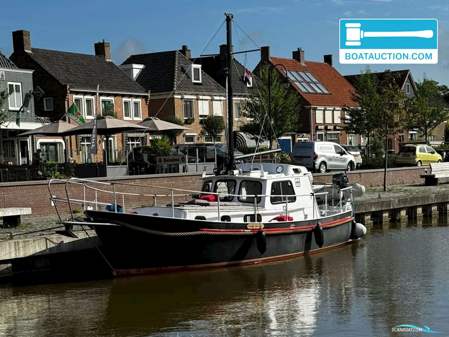 Maaskotter 960 Segelbåt 1969, med Peugeot motor, Holland