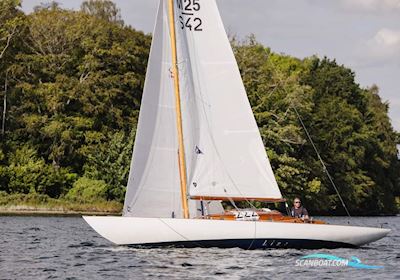 Mälar 25 Schärenkreuzer Klassiker Holz Segelbåt 1951, Tyskland
