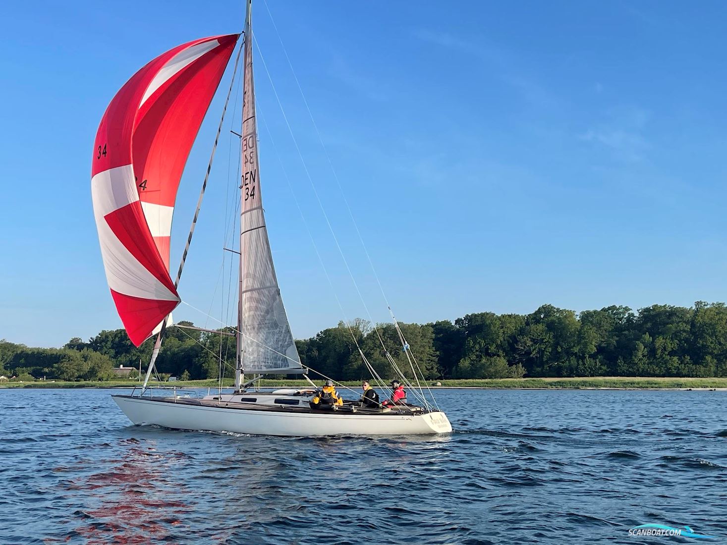 Molich X-Meter Segelbåt 1981, med Volvo D1 20hk motor, Danmark