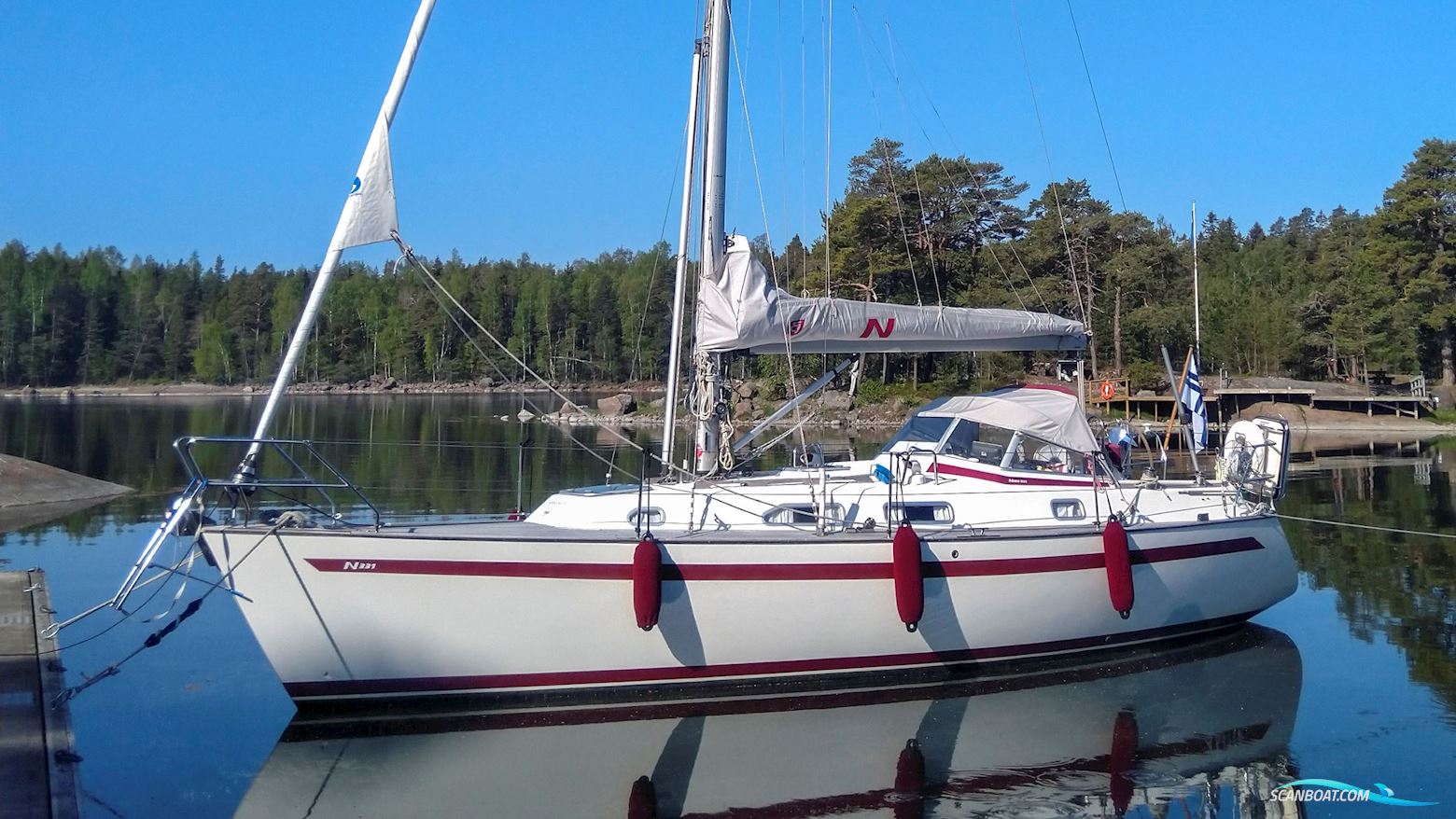 Najad 331 Segelbåt 2000, med Volvo Penta MD2030S motor, Finland