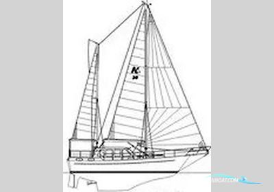 Nauticat 38 Segelbåt 1982, med Ford Lehman 2712E motor, Danmark