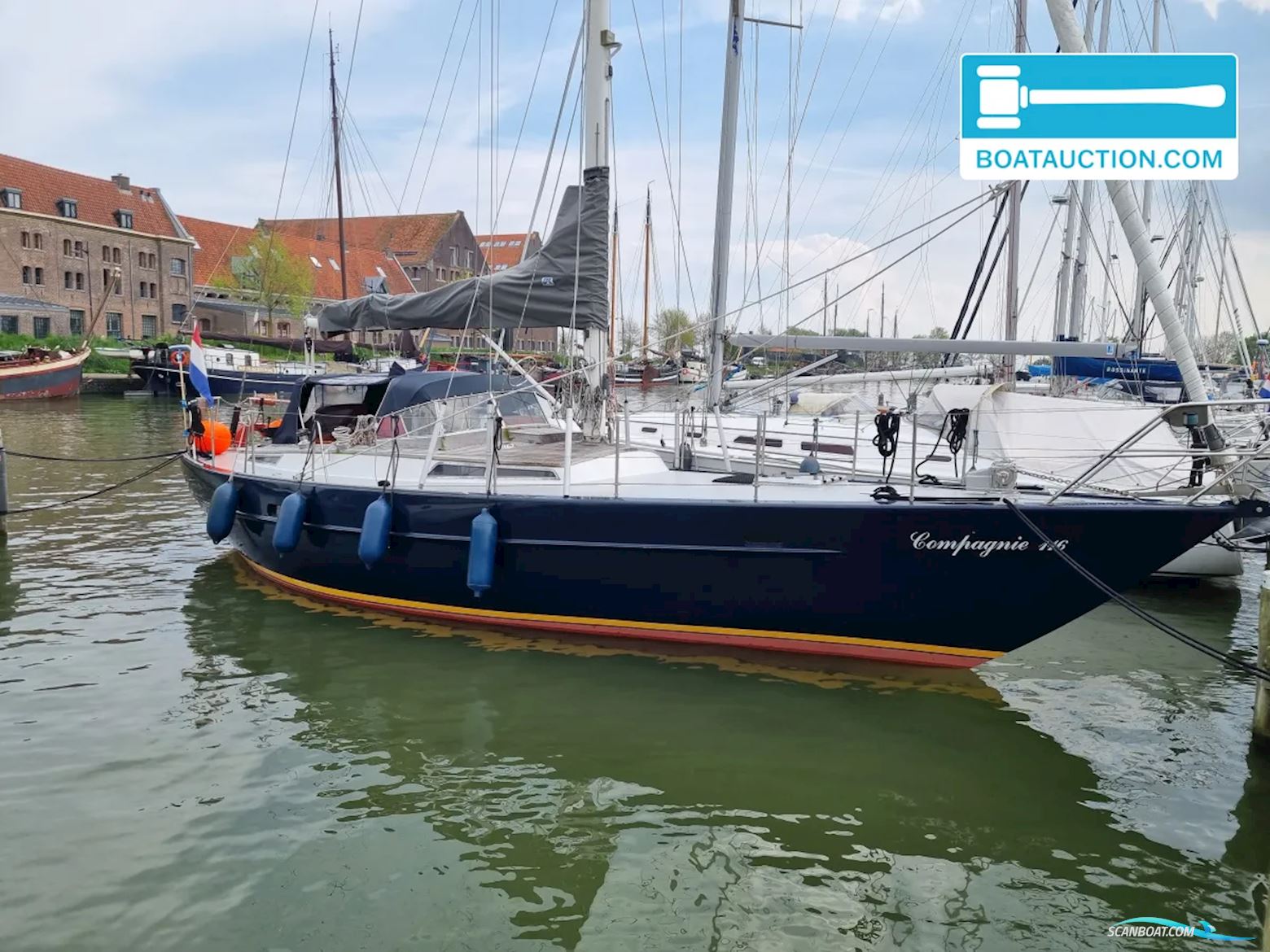 Nordia 41 Segelbåt 1978, med Ford Sabre motor, Holland