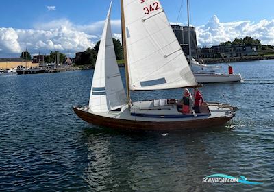 Nordisk Folkebåd Segelbåt 1962, med ingen motor, Danmark