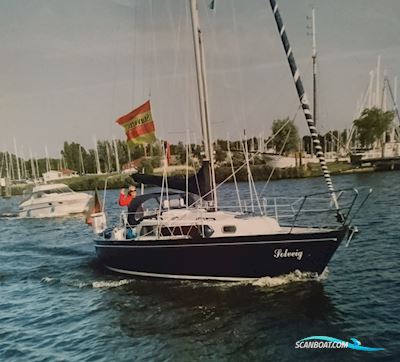 Phantom Yachtbau Genzel Phantom 28 Segelbåt 1978, med Yanmar motor, Holland