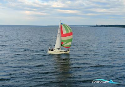 Polaris Drabant 26 Segelbåt 1974, med Torqueedo Elmotor motor, Danmark