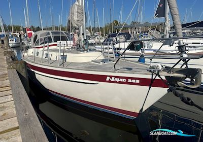Reserveret Najad 343 Nedsat Segelbåt 1983, med Lombardini motor, Danmark