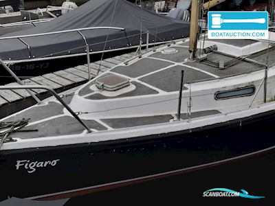 Saluki Kajuitzeiljacht Segelbåt 1974, med Suzuki motor, Holland