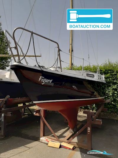 Saluki Kajuitzeiljacht Segelbåt 1974, med Suzuki motor, Holland