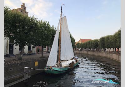 Skûtsje Tjalk 12.22 Segelbåt 1895, med Bmw motor, Holland