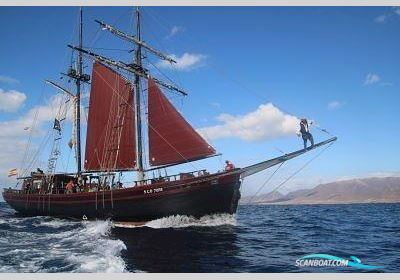 Turkish Gulet Pirate Vessel Segelbåt 1940, med DINA motor, Spanien