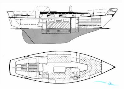 Vindö 32 Segelbåt 1978, med Volvo Penta motor, Holland