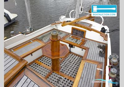 Zeeschouw Platbodem Segelbåt 1981, med Mercedes motor, Holland