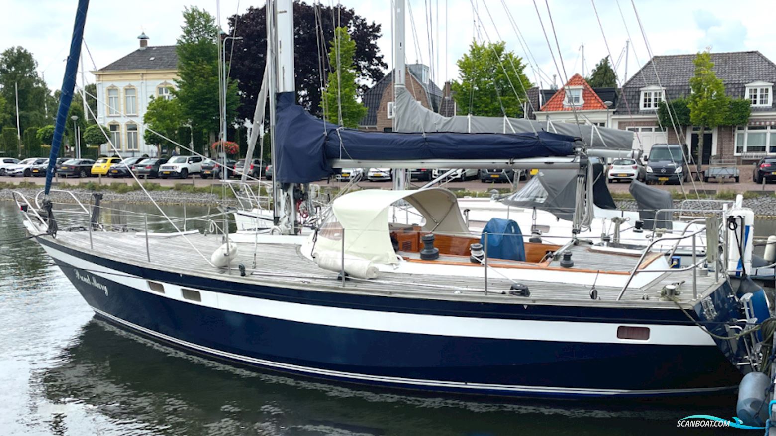 van de Stadt 36 Zeehond Segelbåt 1991, med Mercedes OM636 motor, Holland