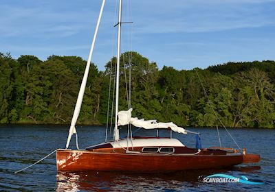 20er-Jollenkreuzer Segelboot 1969, mit Honda motor, Deutschland