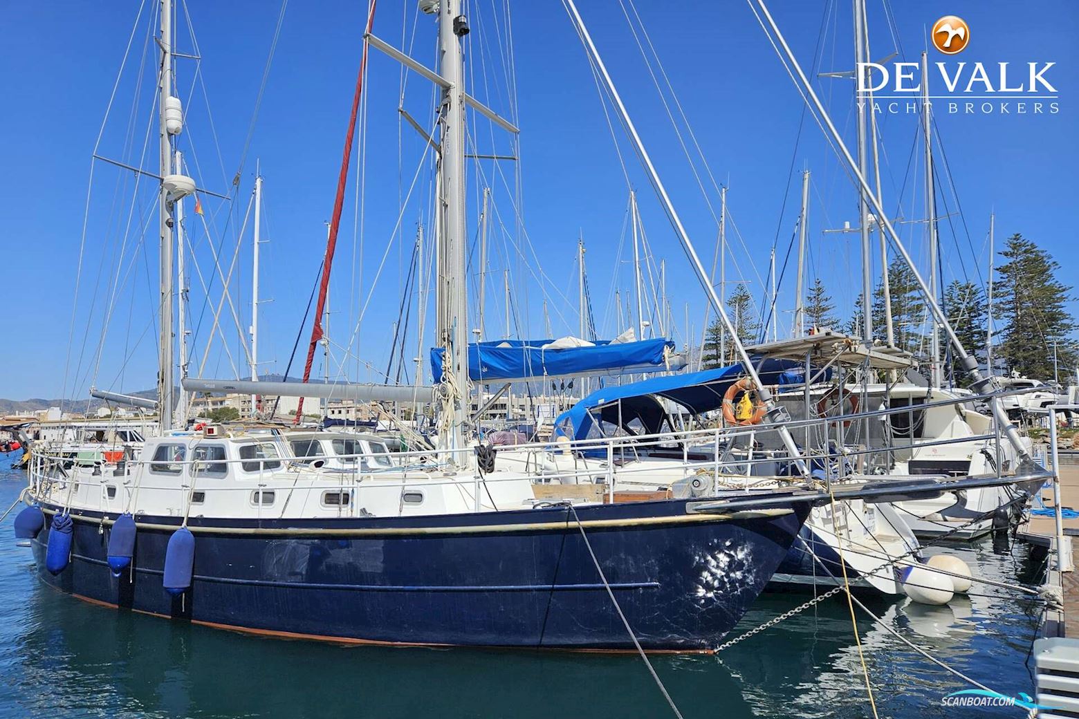 Alan Pape 42 Ketch Segelboot 1992, mit Perkins motor, Spanien