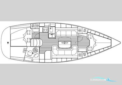 Bavaria 37 Cruiser Segelboot 2006, mit Volvo Penta D1-30 motor, Deutschland