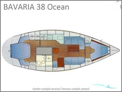 Bavaria 38 Ocean Segelboot 1999, mit Volvo MD22L motor, Griechenland