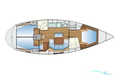 Bavaria 42 Cruiser Segelboot 2006, mit Volvo Penta motor, Griechenland