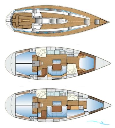 Bavaria 42 Segelboot 1999, Niederlande