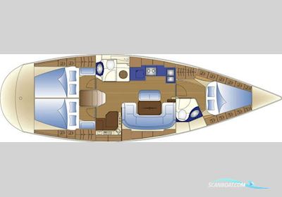 Bavaria Cruiser 42 Segelboot 2005, mit Volvo Penta D2-55 motor, Griechenland