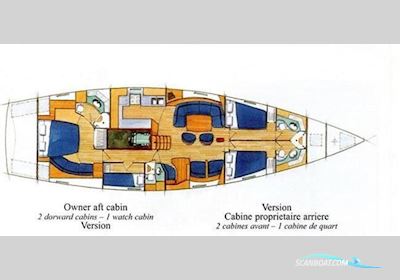 Beneteau 57 Segelboot 2004, mit Yanmar motor, Spanien