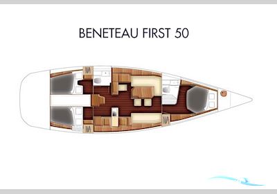 Beneteau First 50 Segelboot 2008, mit Volvo Penta motor, Griechenland