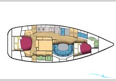 Beneteau Oceanis 40 CC Segelboot 2000, mit Yanmar motor, Griechenland