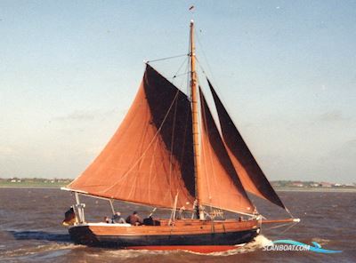 Bültjer Gaffelkutter Segelboot 1951, mit Volvo Penta MD 29 motor, Deutschland