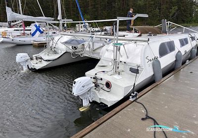 Catamaran  Segelboot 2007, mit Tohatsu motor, Sweden