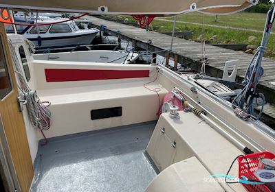 Catamaran Havkat 27 C Segelboot 1981, mit Suzuki motor, Dänemark